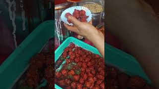 Mumbai Manchurian icebhel dessert food bhel icecream foodie streetbhel streetfood panipuri [upl. by Novehs]