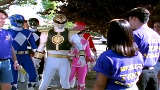 A Monster of Global Proportions  Mighty Morphin  Full Episode  S02  E25  Power Rangers Official [upl. by Kiryt]