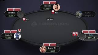 1020 Sunni92 Vs Schyllae Vs PokerVoice Vs ZverevN1 Vs RaInzZzZZ Vs ismaMss  High Stakes Poker [upl. by Reddy225]