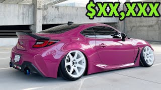 How Much It Cost To Build a 2022 Subaru BRZ… [upl. by Aciretahs]