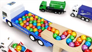 41 Minutes Satisfying with Marble Run ASMR Race ☆ HABA Slope amp Dump Truck Excavator Ambulance 10 [upl. by Annelak326]