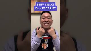 Stiff Neck Do a Face Lift 💆‍♂️ [upl. by Esertak95]