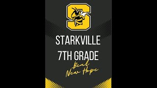 Starkville 7th grade vs Noxubee Co 2023 [upl. by Naellij]