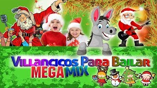 ¡MEGA MIX de Villancicos de Navidad Musica Navideña quotPara Bailarquot Canciones de Navidad [upl. by Baudelaire]