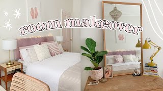 Bedroom Transformation for the New Year 🏡 a 2020 Mini Room Makeover [upl. by Doehne]