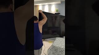 TCL Smart tv  tv wall mount bracket installation [upl. by Dulce]