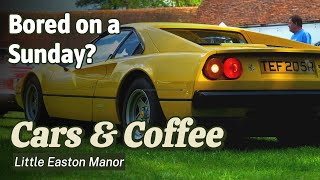 I went to a Cars amp Coffee at this amazing venue  Little Easton Manor [upl. by Ruenhcs62]