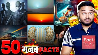 FactTechz SUPER 50 गजब Facts 🤯 ASAMBHAW 50 Amazing Random Facts To BLOW Your Mind [upl. by Jaan972]