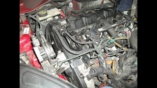 Timing belt change Split belt method [upl. by Madeleine]