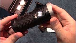 AceBeam K30 Flashlight Review [upl. by Notsecnirp293]