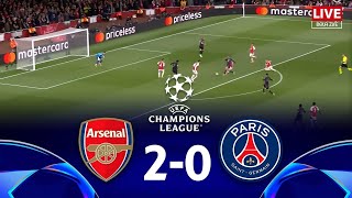 Arsenal vs PSG  Havertz Saka  202425 Champions League Full Match [upl. by Kulsrud]