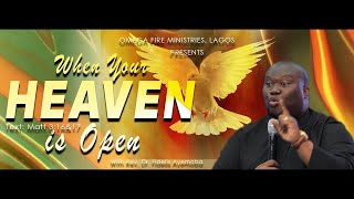 Wisdom For Exploit When Your Heaven Is Open With Dr Fidelis Ayemoba REPLAY [upl. by Ylenats]