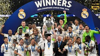 Real Madrid Road to victory in the 2024 UEFA Champions League ucl realmadrid [upl. by Ravens]