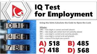 How to Pass IQ Test for Employment [upl. by Jenne379]