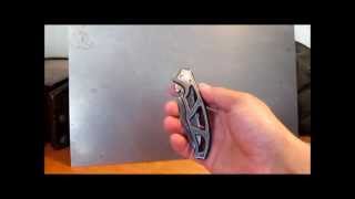 how to one hand open a pocket knife [upl. by Aynnek]