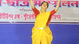 Jagate Ananda Jogge  Rabindra Nritya  Dance Video [upl. by Snevets]