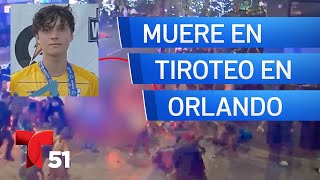 Un estudiante entre los dos fallecidos en tiroteo en Orlando durante Halloween [upl. by Sky]