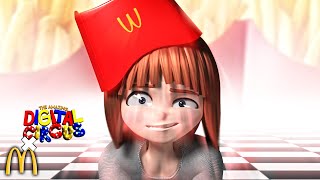 The Amazing Digital Circus ✕ McDonalds ad girl  Fan animation [upl. by Mercy]