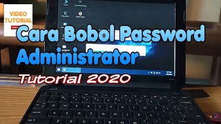 Cara membobol password administrator windows 710 dengan Flashdisk Tutorial 2020 [upl. by Opiak]