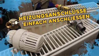 Heizungsanschlüsse einfach anschließen [upl. by Alisander463]