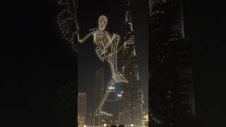 Drone Show Dubai dubai drone lightshow trending youtubeshorts [upl. by Saks]