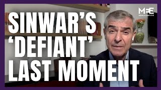 Middle East expert explains Sinwars defiant last moment [upl. by Ezirtaeb391]