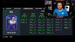 Auzio Reacts to NEW 93 Ozil SBC [upl. by Atnima]