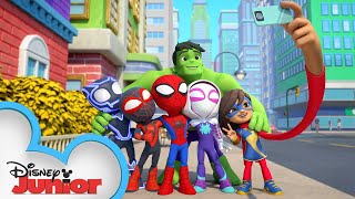 Tease  Marvels Spidey and his Amazing Friends  disneyjunior MarvelHQ [upl. by Hwang]