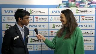 Praggnanandhaa beats the World Champion again  Round 4 [upl. by Ches]