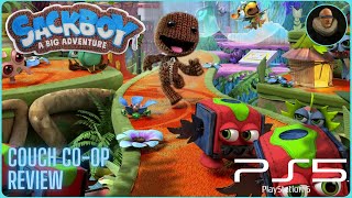 Sackboy A Big Adventure Couch Coop Review PS5 [upl. by Amii]