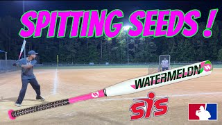 Worth Watermelon XL Softball Bat Review [upl. by Dnalrag589]