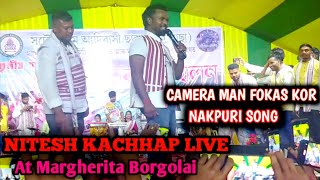 Nitesh kachhap At Live Margherita Borgolai Karam Festival cameraman fokas kor nakpuri sdgcreation [upl. by Benni]