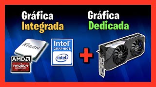 ✅ Cómo usar la GRAFICA INTEGRADA y DEDICADA A LA VEZ 🚀 Más FPS 🛠️ Mejor Rendimiento 💥 GPU  IGPU 💥 [upl. by Esinahs]