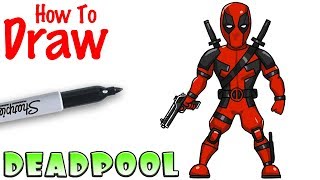 How to Draw Deadpool [upl. by Neirrad208]