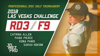 2018 Las Vegas Challenge  Rd3 F9 FPO  C Allen Pierce Panis Hokom [upl. by Eerot]