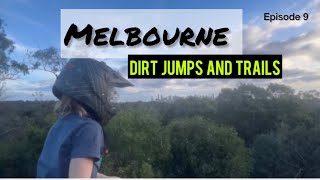 Yarra bend jumps and trails Fun ride with Tristan Hall [upl. by Haleemaj]