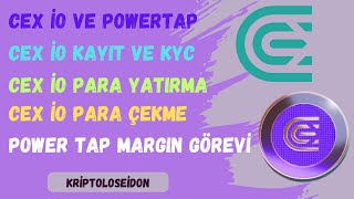 Cex io Ve Powertap  Cex io Borsasının Kullanımı ve Margin İşlemleri cexio powertap [upl. by Norak682]