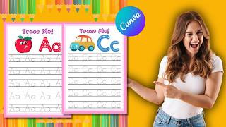 Come Creare un Preschool Workbook per KDP su Canva [upl. by Temme]