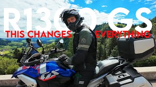 BMW R1300 GS First Ride  Two Up Switzerland To Biker Days Garmisch [upl. by Alemat863]