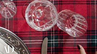 How to Arrange Your Glasses For The Perfect Holiday Table [upl. by Galateah]