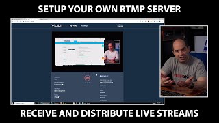 Setup your own RTMP Server to Receive and Redistribute Live Streaming Video [upl. by Alaik]