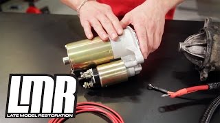 Mustang Starter Install  SVE Mini High Torque 7995 Fox Body [upl. by Eilrac]