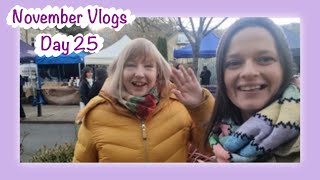 November Vlogs day 25  Meeting friends [upl. by Ahsele523]