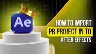 How to Import Premiere Pro Project into After Effects – Quick Tip [upl. by Yrovi]