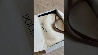 unboxing my first polene bag 🥹 polene purses handbag polenecyme [upl. by Repsag]