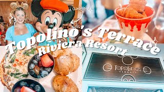 We Had the Best Character Breakfast at Topolinos Terrace at Disneys Riviera Resort [upl. by Eizus214]