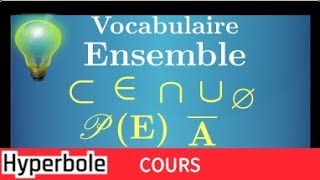 Cours Vocabulaire des ensembles • élément appartient inclus partie PE Cardinal A∩B A∪B ∅ [upl. by Eilrac]