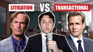 Litigation vs Transactional Law [upl. by Anreval474]