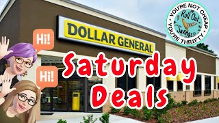 💲DG Saturday Only Deals Including PampG Deals [upl. by Nudnarb]