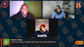 “Let’s Go Drafting” 2024 NBA Draft Live Reaction Episode 47 [upl. by Airdnekal862]